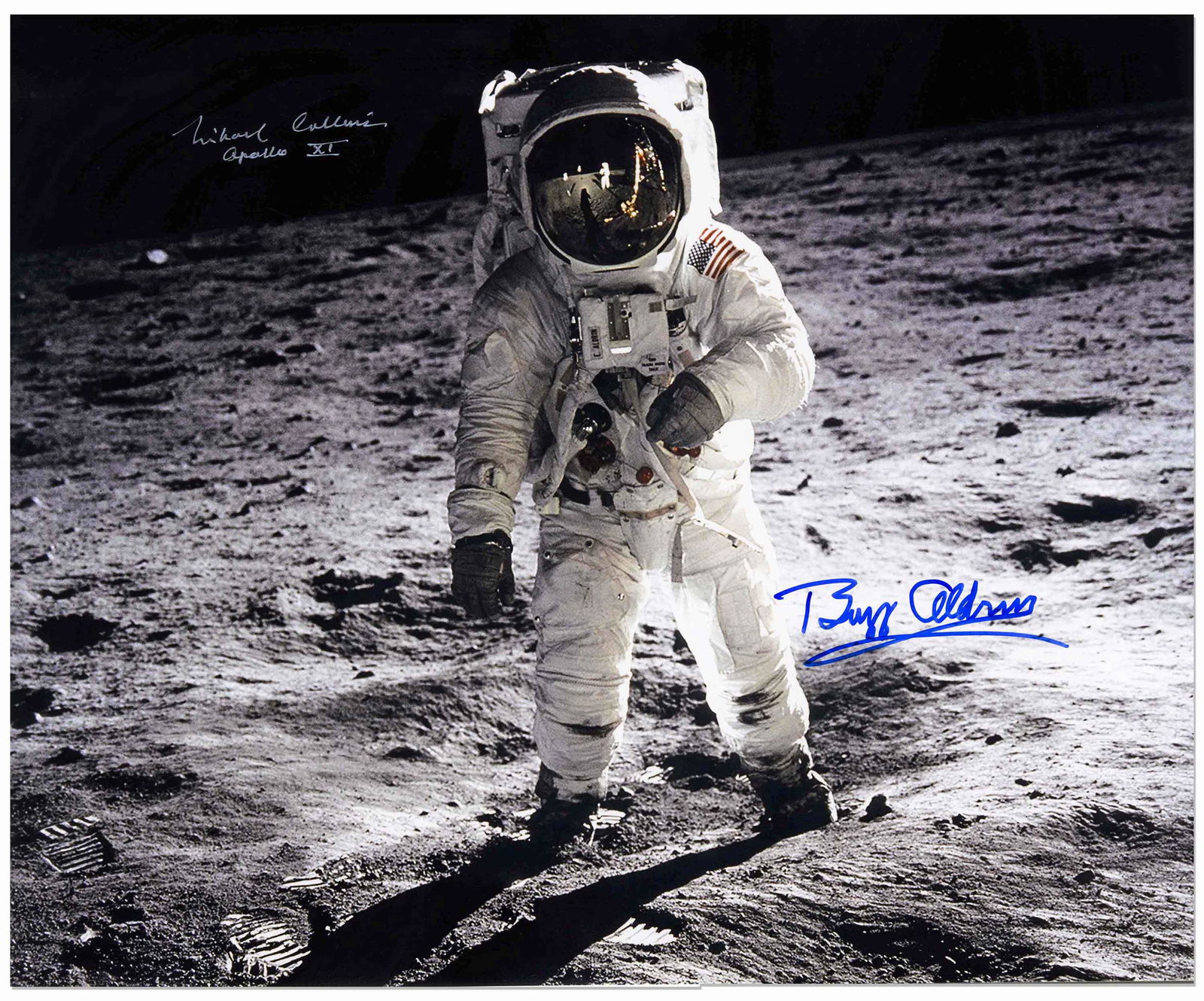 Aldrin and Collins Signed Apollo 11 Lunar Landing Photo (1 of 6)