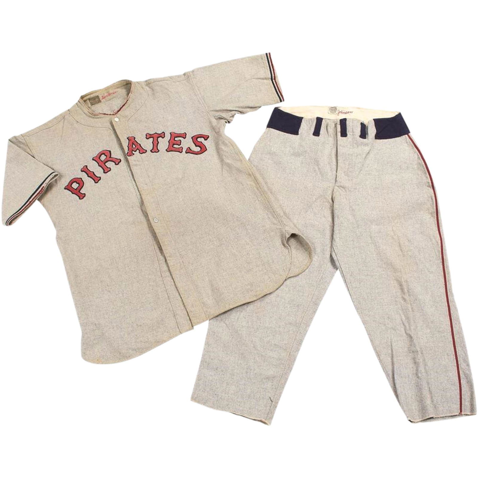 Steve Swetonic Circa 1933 Pittsburgh Pirates Game Worn Uniform! (1 of 5)