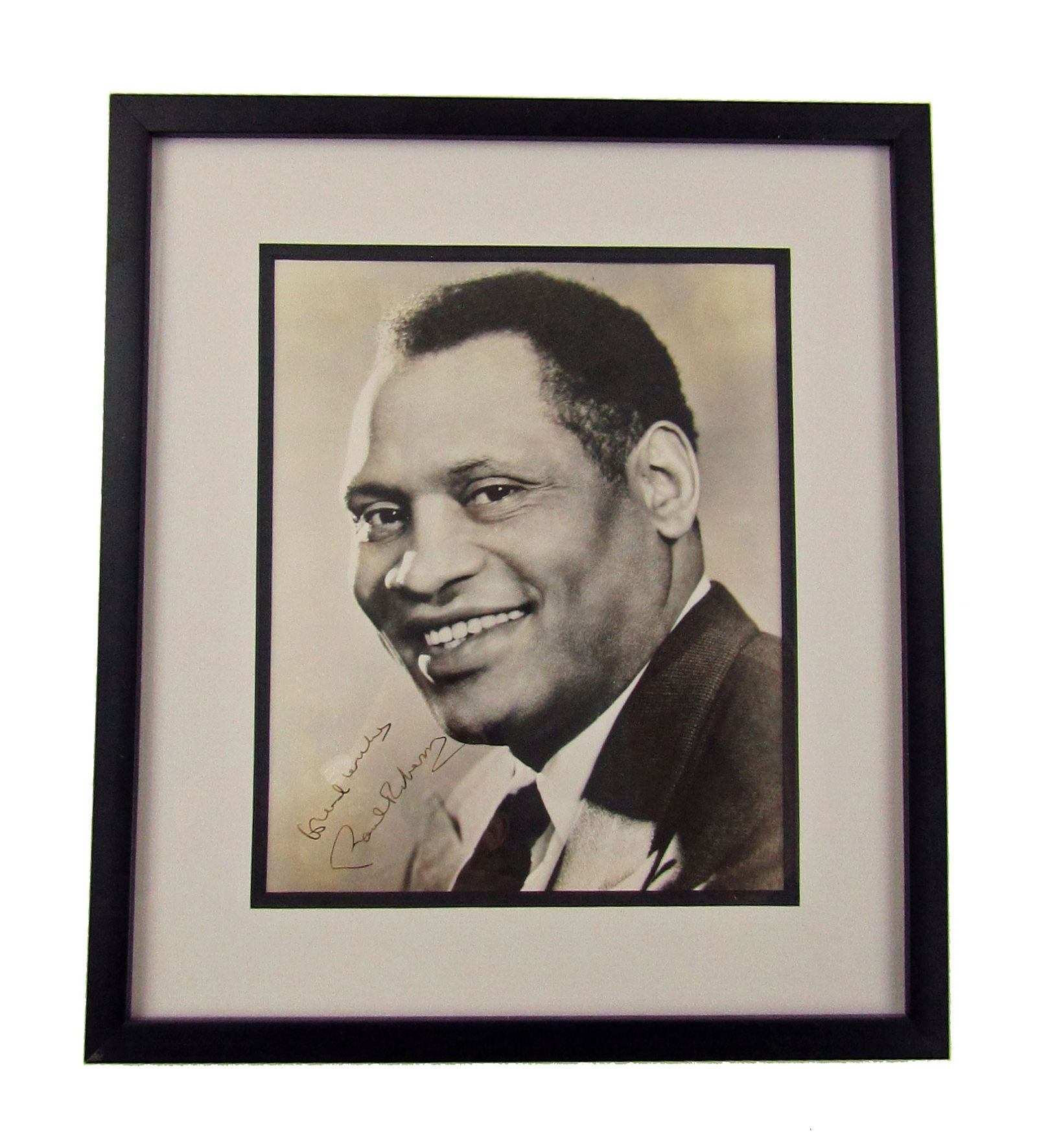 Paul Robeson Signed Photo (1 of 2)