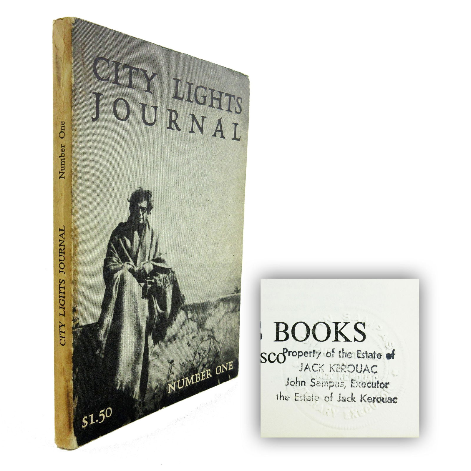 Jack Kerouac Owned Issue of "City Lights Journal, No. 1", With His Story, From His Estate (1 of 7)