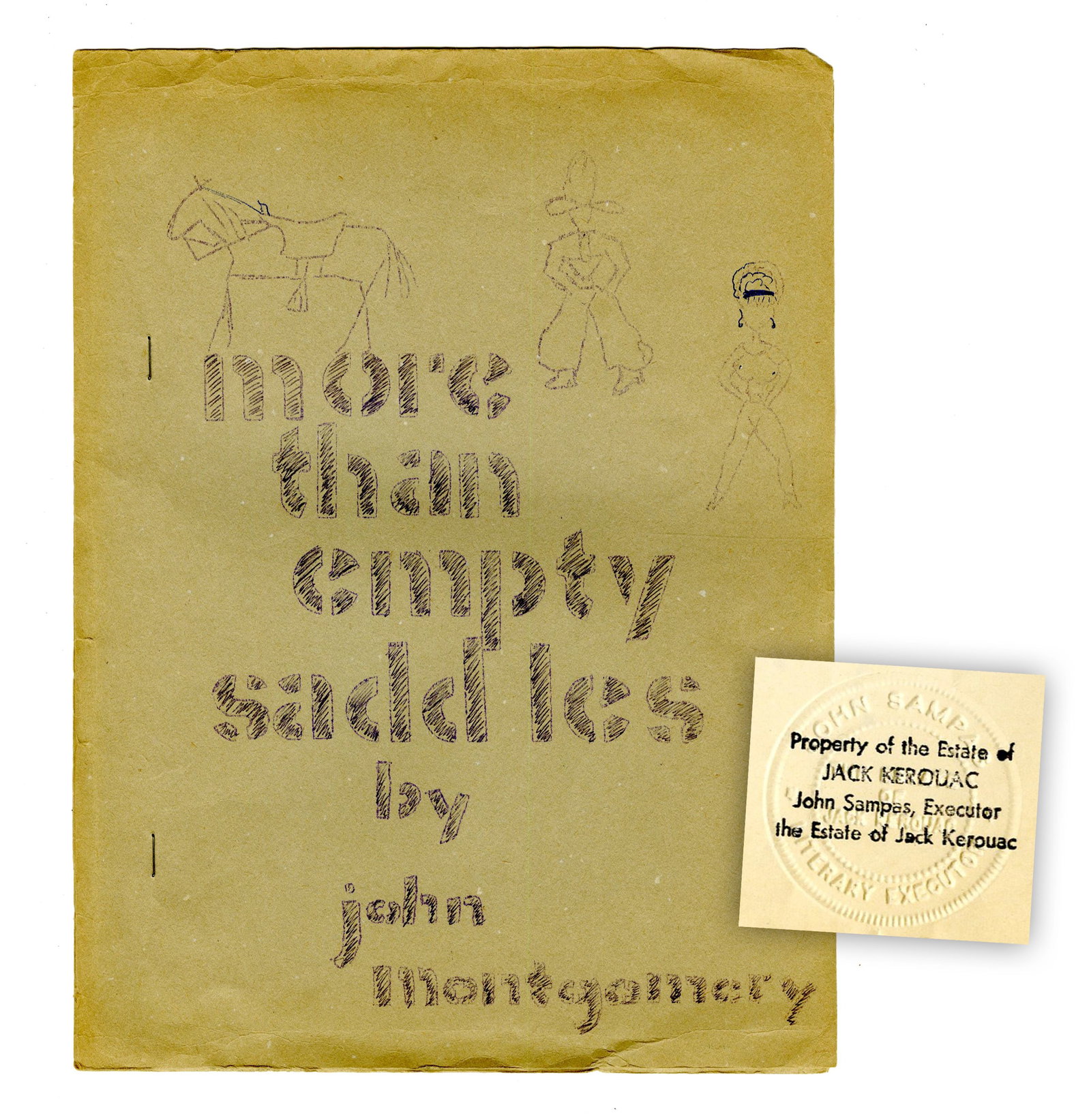 Kerouac's "More Than Empty Saddles" with Personal Emendations (1 of 7)