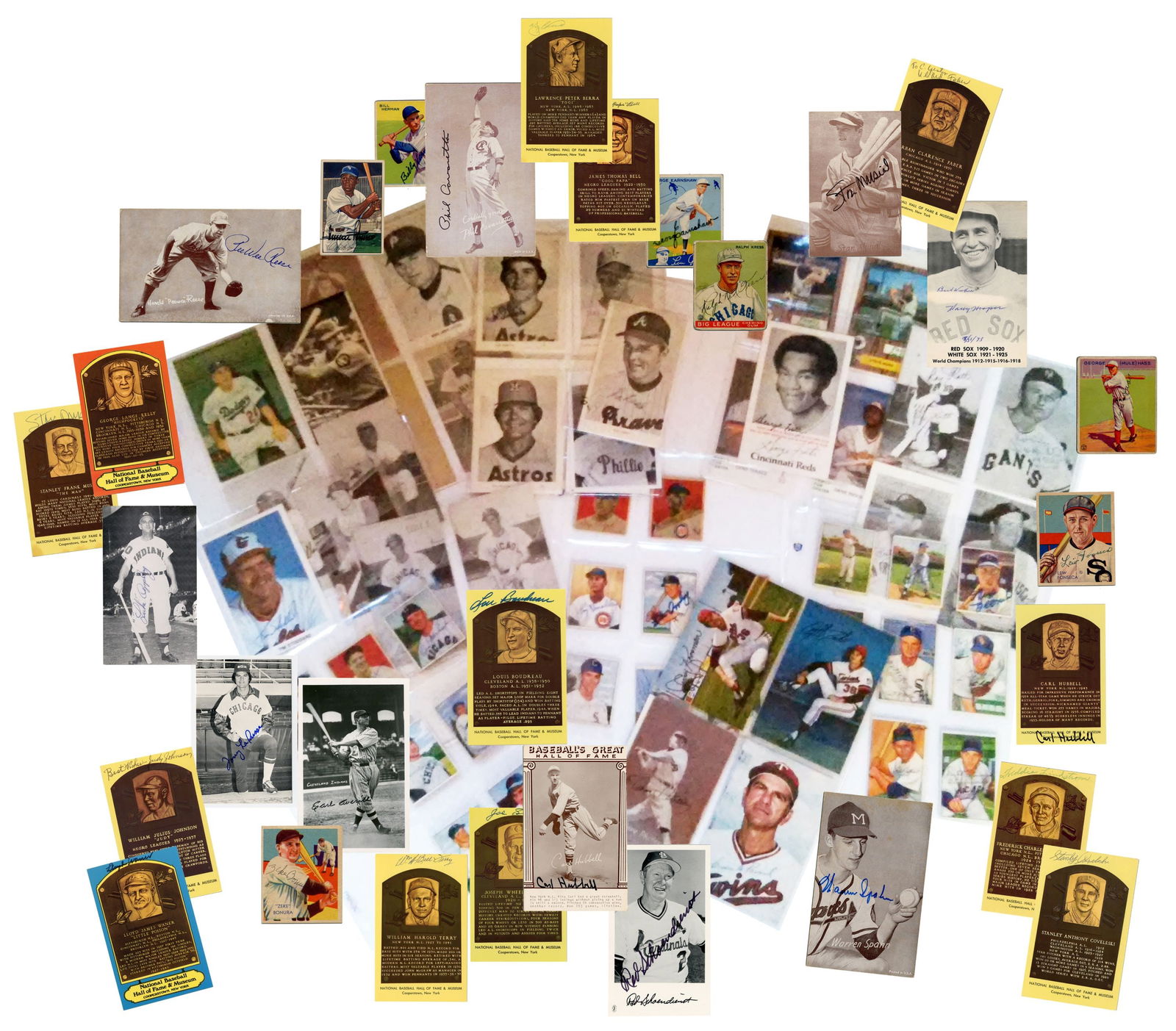 Enormous ML Baseball Archive, 100+ Autographed Cards, ca. 1920-1985 (1 of 8)