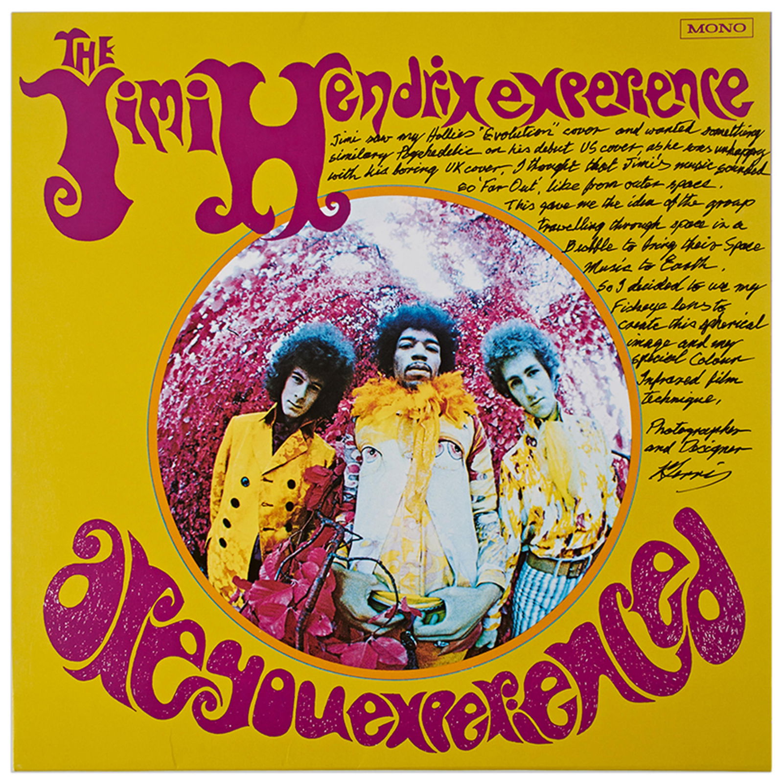 The Jimi Hendrix Experience, Karl Ferris Signed Cover (1 of 3)
