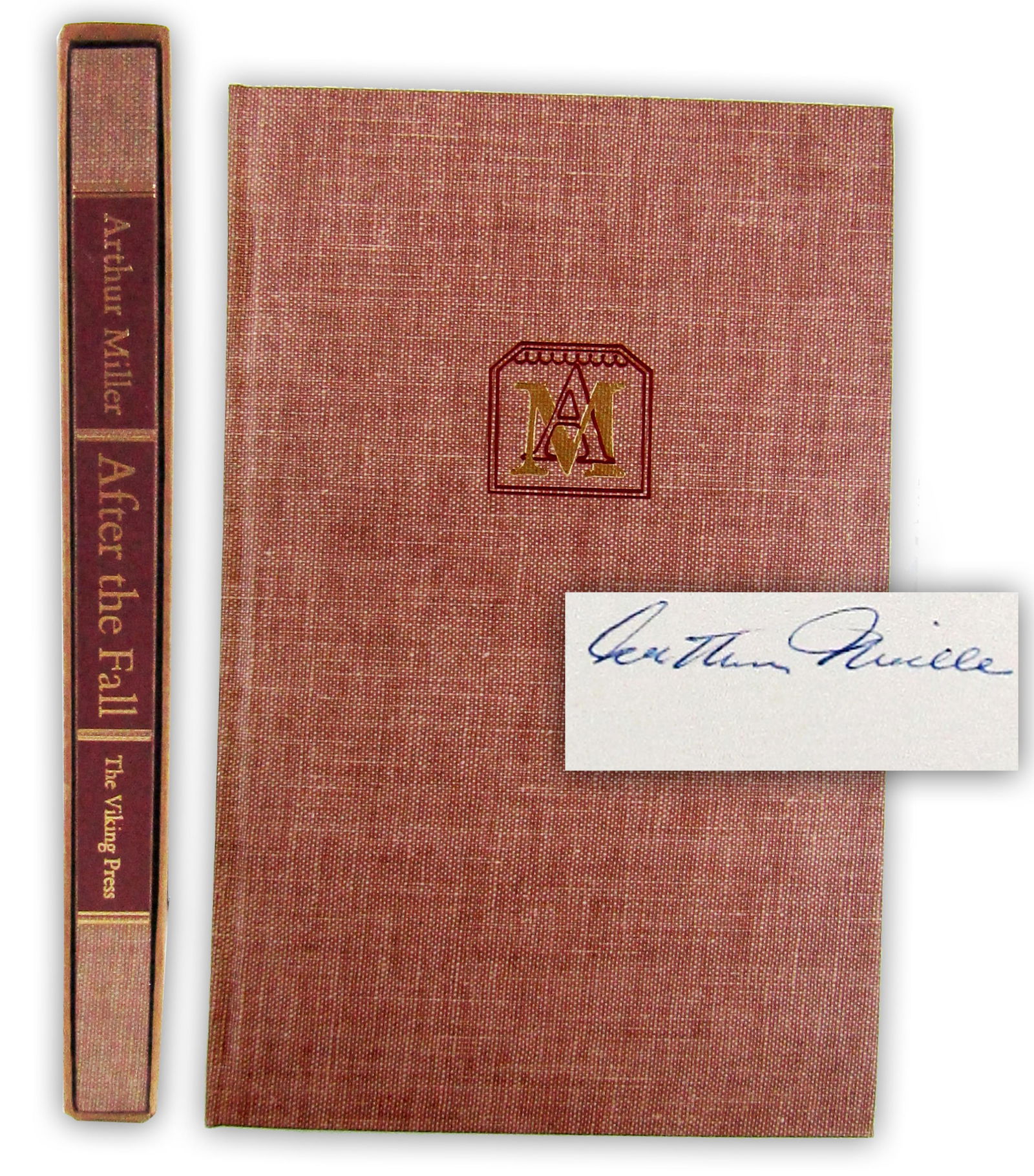 Arthur Miller Signed 1st Ed. "After the Fall" (1 of 5)