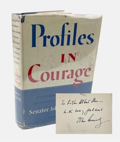JFK Signed Profiles In Courage to Rev. Albert Shea, "Hero Priest" of Cocoanut Grove Fire