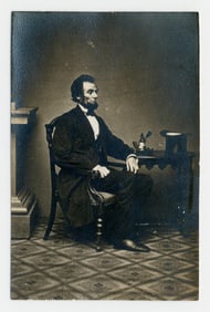 Abraham Lincoln President-Elect Photo, Meserve Printed & Collected