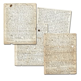 Manuscript Sermon on the Death of President Lincoln
