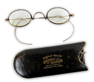 R. Todd Lincoln Personally Owned Spectacles, From Collection of Dr. John K. Lattimer