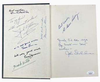 Watergate: Gordon Liddy Book Signed by 8 Key Players, with JSA