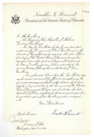 Franklin D. Roosevelt Announces Transfer of Influential Diplomat Fay Des Portes