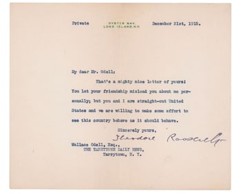 T. Roosevelt the Muckraker is “Straight-out United States… & willing to make some effort