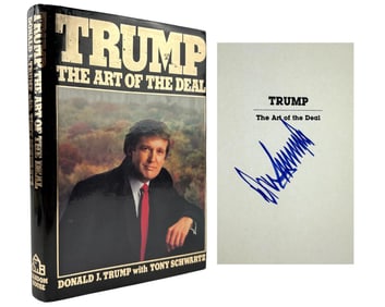 Donald Trump Signed "The Art of the Deal." His Most Iconic Book!