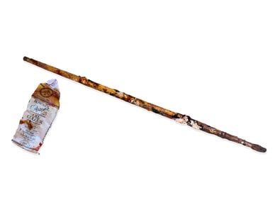 Lucian Freud Personally Owned & Used Brush & Paint