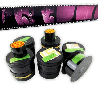 12 Apollo, Skylab, & Shuttle 70mm Film, Ex. NASA Photographer