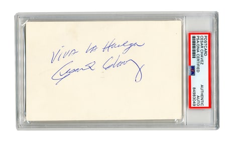 Cesar Chavez PSA Signature: "Viva La Huelga / Long Live The Strike"