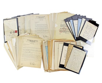 Extensive 150+ Florida Land Boom Archive of Letters and Documents