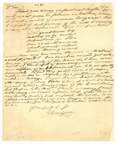 Tench Coxe Literary Content Letter