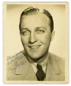 Bing Crosby Signed Photo ca. 1934, PSA Authenticated