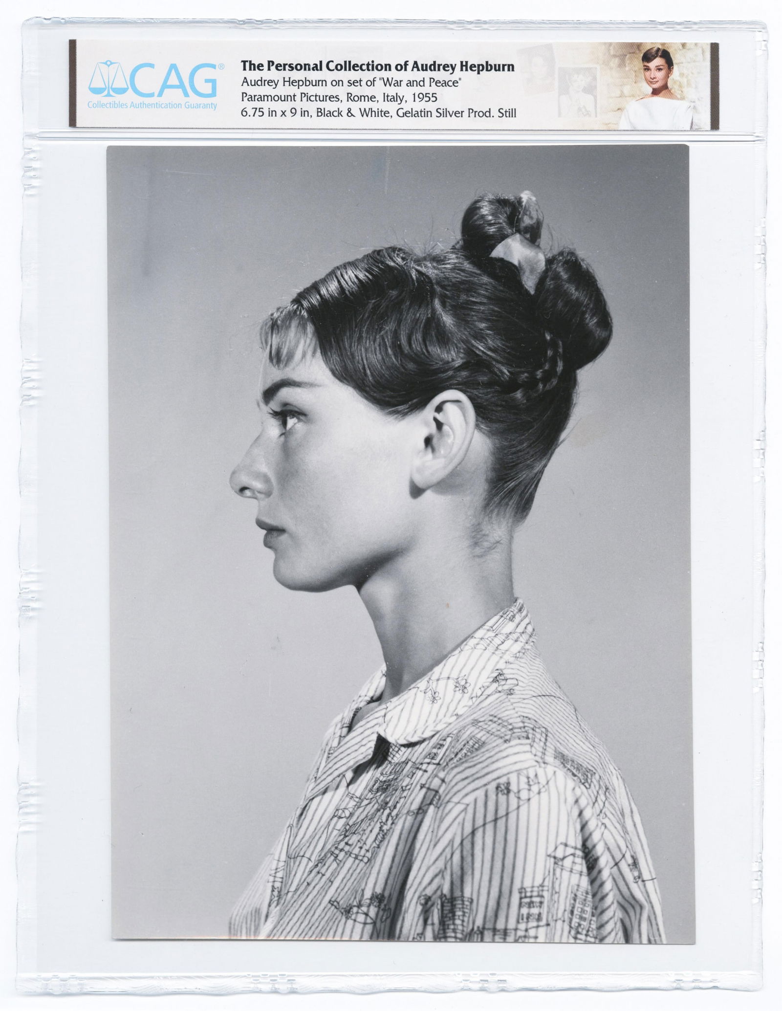 Audrey Hepburn Personally Owned "War and Peace" Photo (1 of 2)