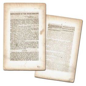 Resolutions of the Texas Brigade