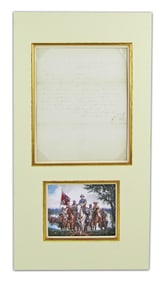 Lee to Meade: His Only Letter in Private Hands From Gettysburg! Re: Wounded Confed!