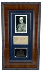 Fine Robert E. Lee Free Frank, Handsomely Presented!