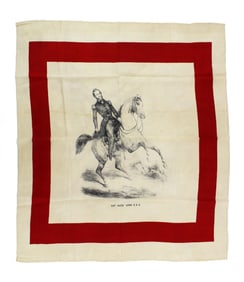 Capt. Nathaniel Lyons Beautiful Silk Square Scarf