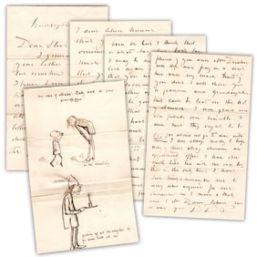 Admiral David Dixon Porter Congratulates New Grandfather & Praises His Own Grandchildren, Including