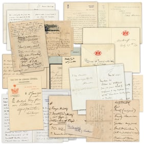 British Empire, 1880-1900! Political & Military Notables Archive, 10+ Signers, Nearly 20 Pieces,