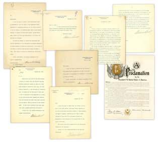 Sec. of State Root & Kellogg Correspondence to Peruvian Officials Re: Tercentennial, Military