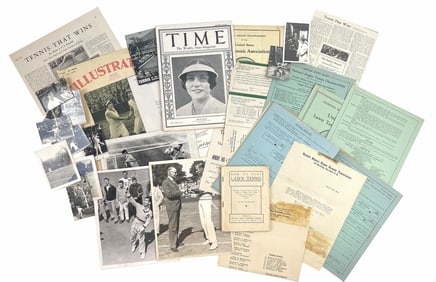 Tennis Archive, 1903-1980s