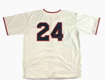 Willie Mays Signed Giants Jersey, with "Say Hey" Authentication