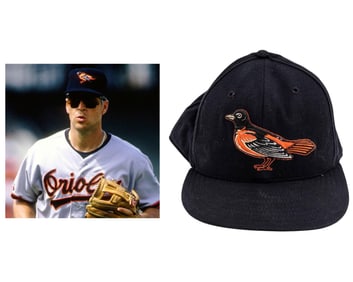 Cal Ripken Jr. 1998 Game Used Hat. Ex. Ripken & Goldin