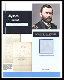 General Ulysses S. Grant Strands Of Hair