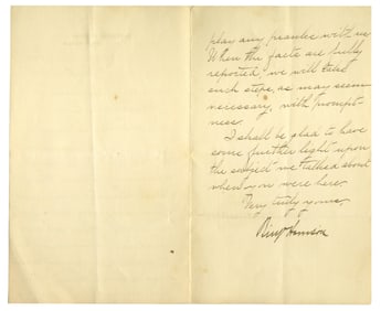 Benjamin Harrison as Pres. Re: Timely Discussion on Trade and Tariffs