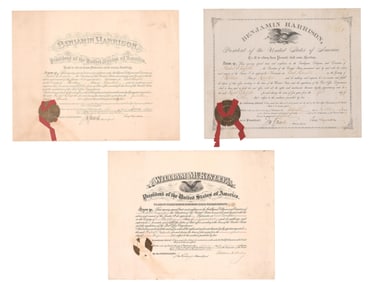 Three Fine Presidential Appointments: Benjamin Harrison and William McKinley