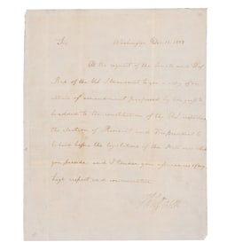 Jefferson As Pres. Circulates 12th Amendment for Ratification to Avoid a Crisis Like the 1801