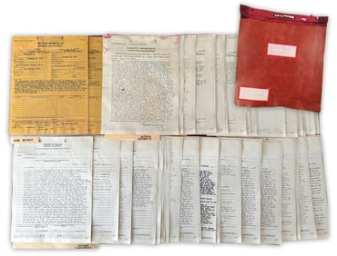 Riveting Contemporary Eyewitness and Sheriff’s Office Reports of John F. Kennedy’s
