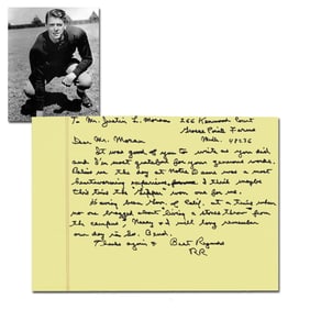 ...this time the 'Gipper' won one for me, Ronald Reagan ALS as President