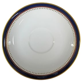 Ronald Reagan's Personal White House China - Spectacular Fitz & Floyd Saucer!
