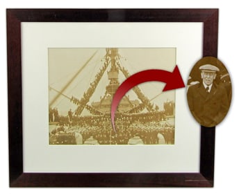 Woodrow Wilson Aboard U.S.S. George Washington, Post WWI Treaty of Versailles, Ex-Forbes