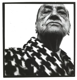Richard Avedon Print of W. Somerset Maugham, Original Vintage Print & Rare!