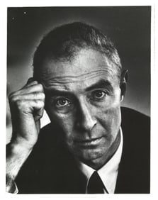 Eisenstaedt Photo of Oppenheimer, Original Vintage Print