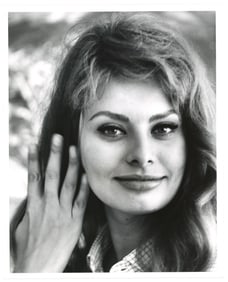 Eisenstaedt Original Print of Sophia Loren, Gorgeous!