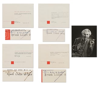 Frank Lloyd Wright Butterfly Bridge Correspondence Archive