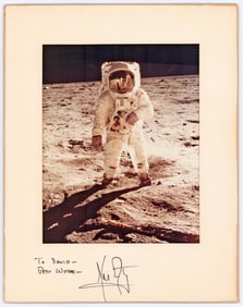 Neil Armstrong PSA/DNA Signed Photo, Among Finest Examples Extant!