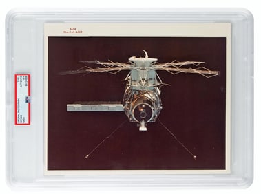 Skylab 4 NASA Red Number Type I Photo PSA Encapsulated