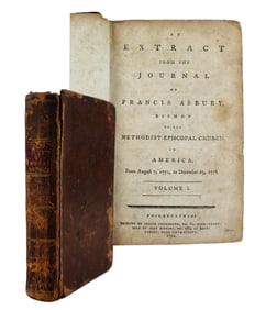 Francis Asbury Published Extracts from Journal, Dating 1771 to 1778