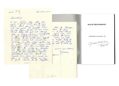 Martin Luther King Jr. Assassin James Earl Ray ALS and Signed Booklet