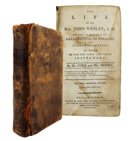1st American Ed. of "The Life Of The Rev. John Wesley" (1793)